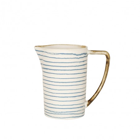 Dzbanek Comporta Blue 1000 ml z niebieskiej kamionki