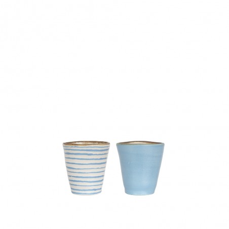 FILIŻANKI DO ESPRESSO SZT. 2 Comporta Blue